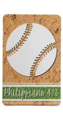 Baseball Pocket Card Bookmark  - 