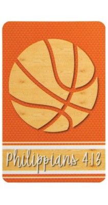 Basketball Pocket Card Bookmark  - 