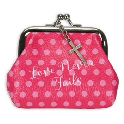 Count Your Blessings, Coin Purse With Kiss Lock 