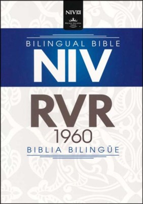 Biblia Biling&uuml;e NIV/RVR 1960, Imit. Piel, Negro, Ind.  (NIV/RVR 1960 Bilingual Bible, Imit. Leather, Black, Ind.)  -     By: Zondervan
