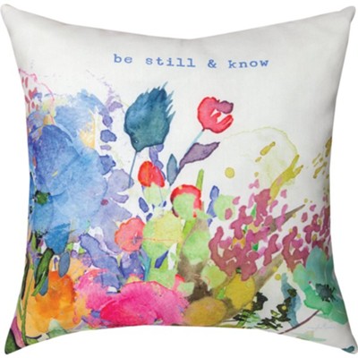 Be Still and Know Pillow  -     By: Amylee Weeks
