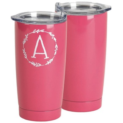 A Stainless Steel Tumbler, Pink  - 