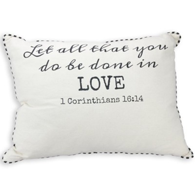 Let All That You Do, Standard Pillow Sham   - 
