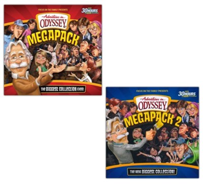 Adventures in Odyssey Megapack Super CD Library--150  Episodes on 50 CDs  - 