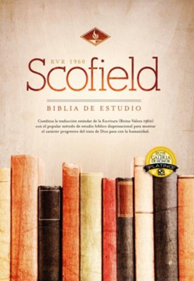 Biblia de Estudio Scofield RVR 1960, Piel Fabricada Negra  (RVR 1960 Scofield Study Bible, Bonded Leather Black)  - 