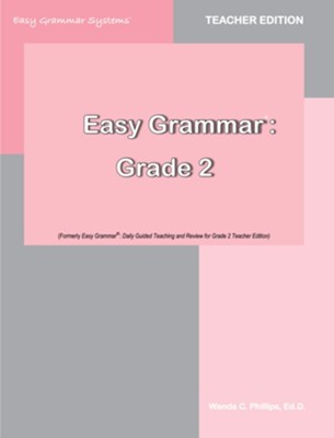 Easy Grammar Grade 2 Workbook                                             - 