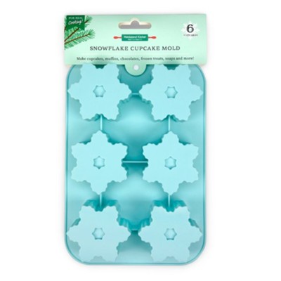 Winter Wonderland Snowflake Cupcake Mold  - 