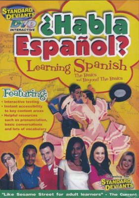 Spanish DVD 2-Pack (Spanish 1, Spanish 2)   - 