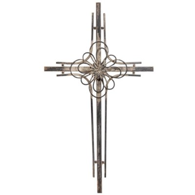 stainless steel wall cross