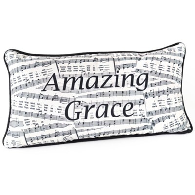 Amazing Grace Pillow with Cord  -     By: Susan Ball
