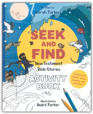 Seek and Find New Testament Activity Book: Learn All About Jesus