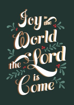 Joy to the World, The Lord is Come: Pack of 6 cards: 9781784989309 ...