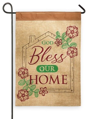 Family is Life's Greatest Blessing House Applique Flag 