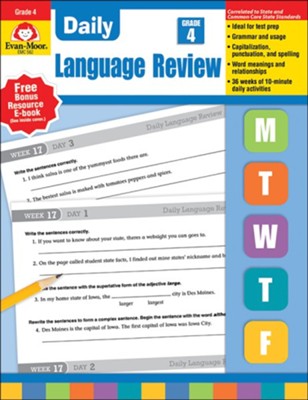 Daily Language Review, Grade 4 (2015 Revised Edition)   - 