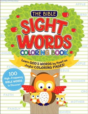 Bible Sight Words Coloring Book: Learn God's Word by Heart on Joyful Coloring Pages!  -     By: Linda Peters
