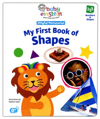 Baby Einstein Playful Discoveries: My First Book Of Shapes (Numbers ...