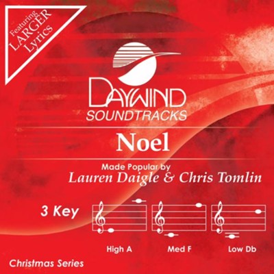 Noel, Accompaniment Track: Lauren Daigle, Chris Tomlin - Christianbook.com