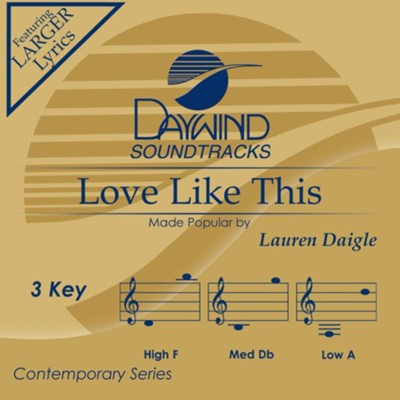 Love Like This Music Download: Lauren Daigle - Christianbook.com