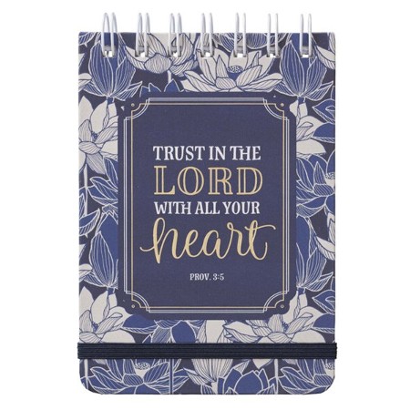 Christian Art Gifts Trust in The Lord Proverbs 3-5 Writing Paper Set