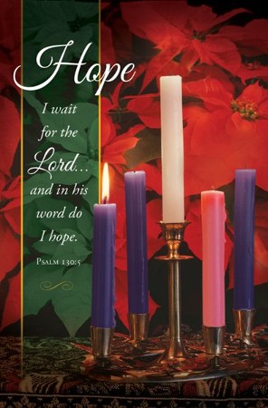 Hope-I Wait for the Lord (Psalm 130:5, KJV) Bulletins, 100 ...