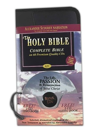 KJV Complete Audio Bible On CD With Bonus CDs: Narrated By: Alexander ...