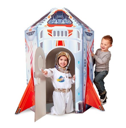 melissa and doug rocket ship playhouse