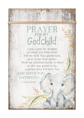 Prayer For My Godchild Block: Anne Peterson - Christianbook.com