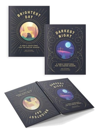 Darkest Night Brightest Day: A Family Devotional for the Easter Season  (Double-sided book): Marty Machowski Illustrated By: Phil Schorr:  9781645072089 
