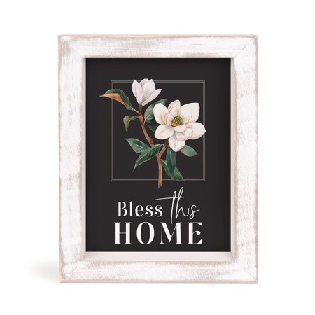 Bless Our Home Framed Wall Decor Christianbook Com   0742655 