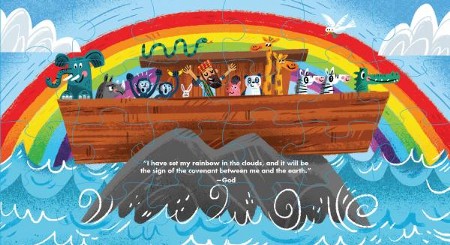 Our Daily Bread For Kids Noah S Ark Jigsaw Puzzle Luke Flowers Addy Edwards 9781627079037 Christianbook Com