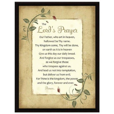 The Lord's Prayer Plaque - Christianbook.com