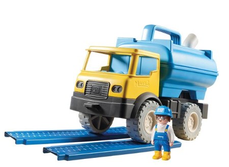 playmobil water tank truck