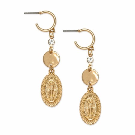 Oval Gold and Topaz Earrings - Christianbook.com