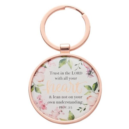 Trust In the Lord With All Your Heart Keyring - Christianbook.com