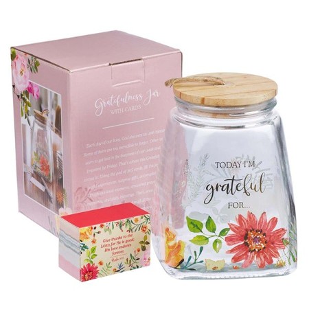 Gratefulness Jar with Cards - Christianbook.com