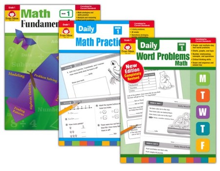 Evan-Moor Math Bundle, Grade 1: 9781645140405 - Christianbook.com