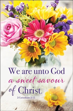 Sweet Savour Of Christ (2 Corinthians 2:15, Kjv) Bulletins, 100 -  Christianbook.com