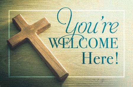 You're Welcome Here! (Psalm 95:6, KJV) Postcards, 25 - Christianbook.com