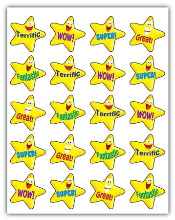 Encouraging Stars Stickers - Christianbook.com