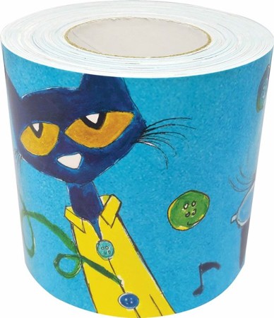 Pete the Cat Straight Rolled Border Trim - Christianbook.com