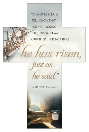 He Has Risen (Matthew 28:5-6, NIV) Bookmarks, 25 - Christianbook.com