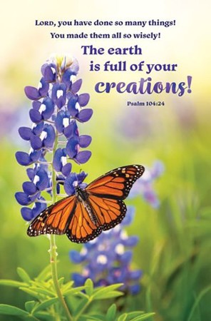 The Earth Is Full (Psalm 104:24, CEB) Bulletins, 100 - Christianbook.com