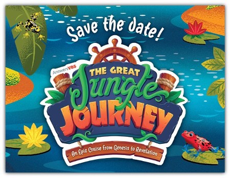 The Great Jungle Journey: Save the Date Postcards (pkg. of 40 ...