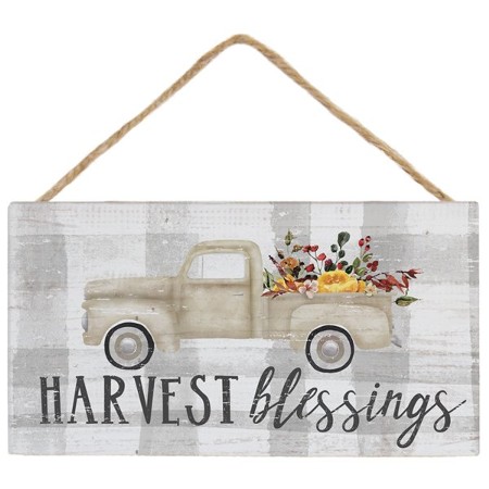 Harvest Blessings Hanging Sign - Christianbook.com