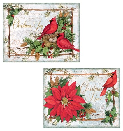 Cardinal Christmas Assorted Christmas Cards, Box of 18: Susan Winget ...