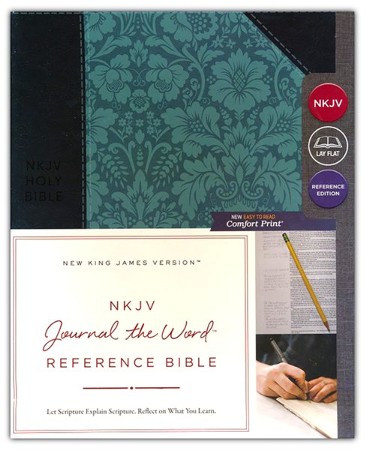 NKJV Comfort Print Journal the Word Reference Bible, Imitation Leather ...