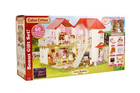 Calico Critters CC2066 Luxury Cloverleaf Townhome Gift Set for sale online 