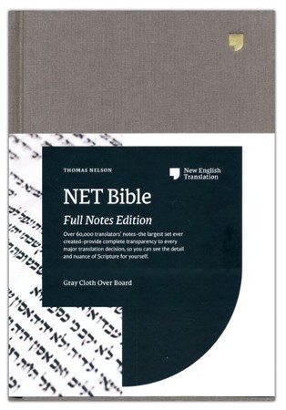 NET Comfort Print Bible, Full-Notes Edition--clothbound hardcover 