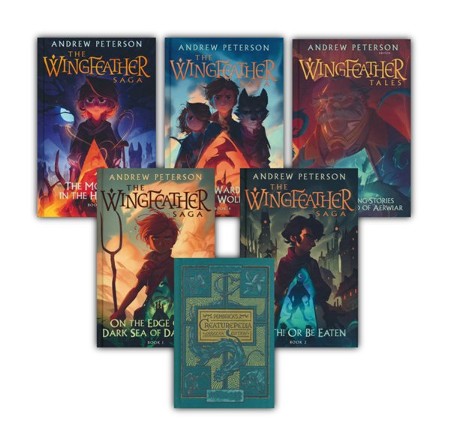 The Wingfeather Saga, Volumes 1-5 with Pembrick's Creaturepedia: Andrew ...