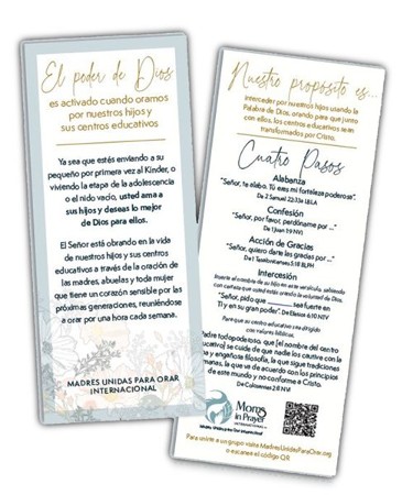 Moms in Prayer Spanish Prayer Cards - Pack of 25 - redesigned: Fern ...